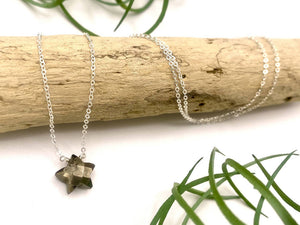
                  
                    Load image into Gallery viewer, Pyrite Star Necklace
                  
                