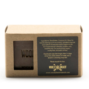 
                  
                    Load image into Gallery viewer, BEARDED MAN Natural Soap | Cedarwood + Cinnamon Soap Wooly Beast Naturals 
                  
                