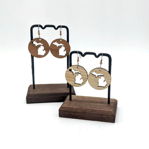 
                  
                    Load image into Gallery viewer, Wood Earrings
                  
                
