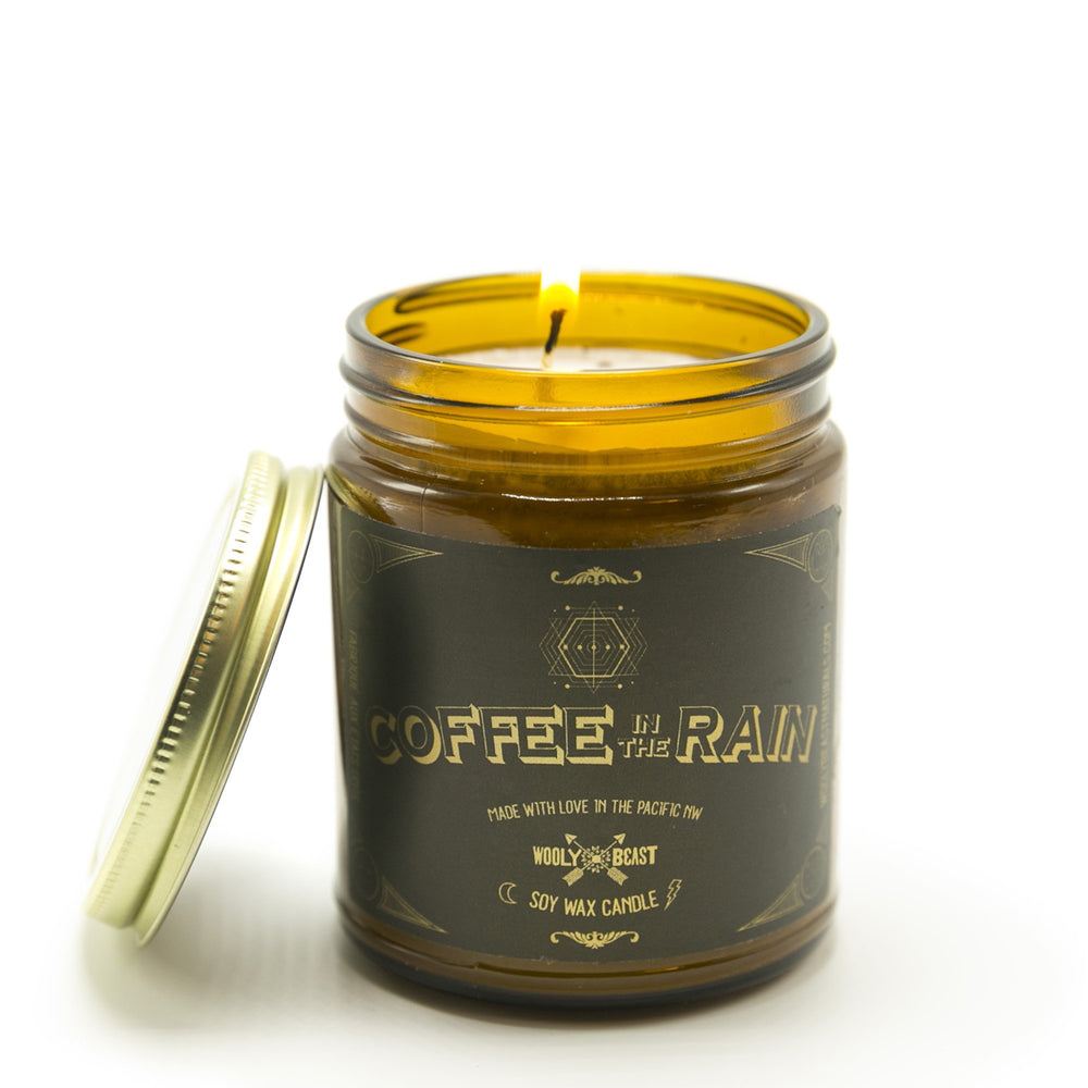
                  
                    Load image into Gallery viewer, Soy Candle | Coffee, Rain, Cedarwood | Coffee in the Rain
                  
                