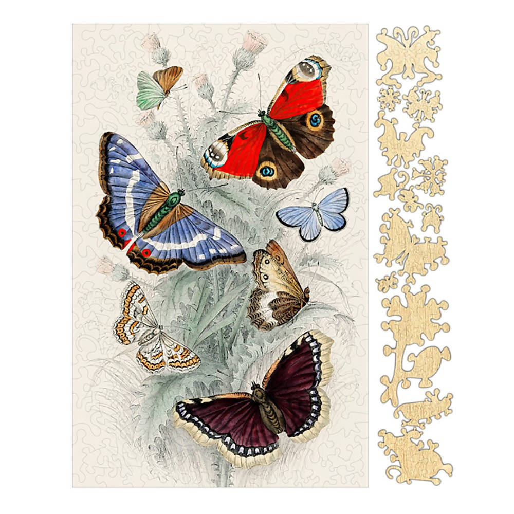 Whimsical Butterfly Fields Forever Jigsaw Puzzle - 280PCS