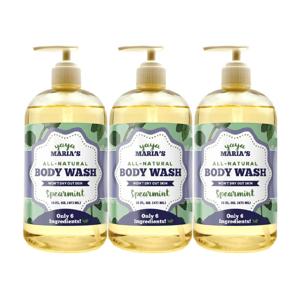 
                  
                    Load image into Gallery viewer, Natural Body Wash (3-Pack) 16 fl oz.
                  
                