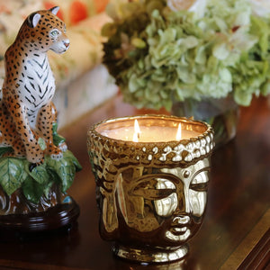 
                  
                    Load image into Gallery viewer, gold-buddha-3-wick-ceramic-candle-
                  
                