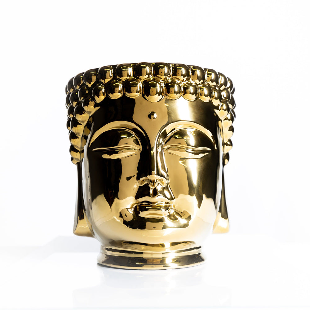 
                  
                    Load image into Gallery viewer, Gold Grande Buddha Candle
                  
                
