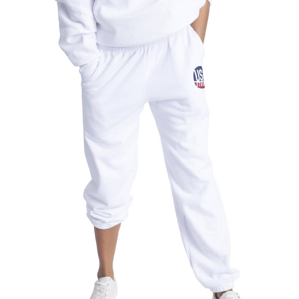 
                  
                    Load image into Gallery viewer, Krissy Sweatpants - White
                  
                