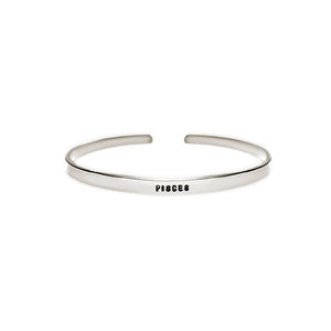 
                  
                    Load image into Gallery viewer, Zodiac Sign Cuff Bracelet - Aluminum
                  
                