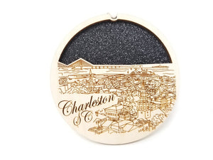 
                  
                    Load image into Gallery viewer, Charleston SC Skyline Ornament
                  
                