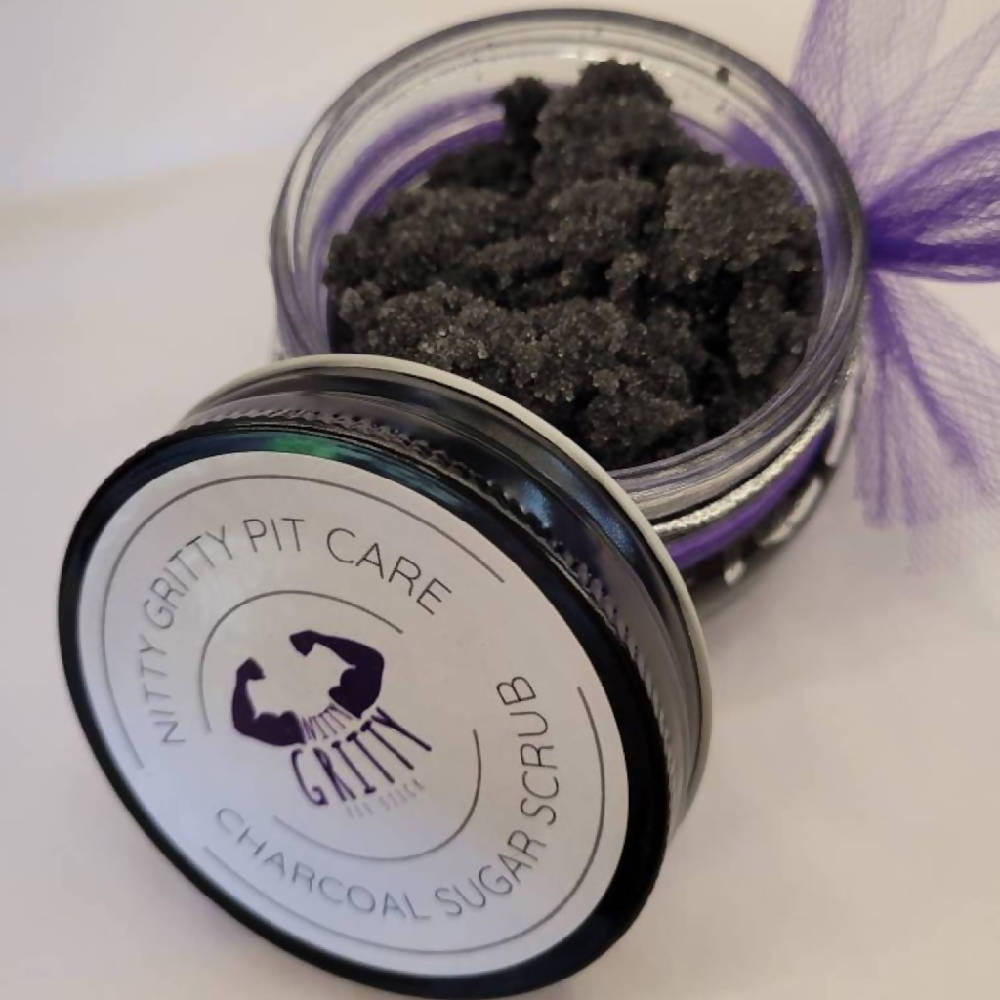 
                  
                    Load image into Gallery viewer, Lavender Charcoal Sugar Scrub 5oz - 2 Pack
                  
                