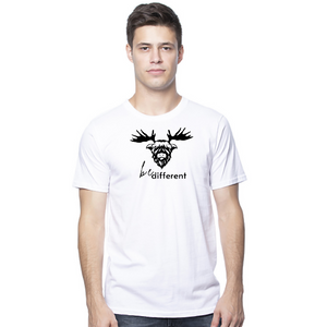 
                  
                    Load image into Gallery viewer, Be Different mens tee WHITE
                  
                