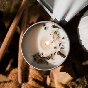 
                  
                    Load image into Gallery viewer, Harvest Moon Intention Candle
                  
                