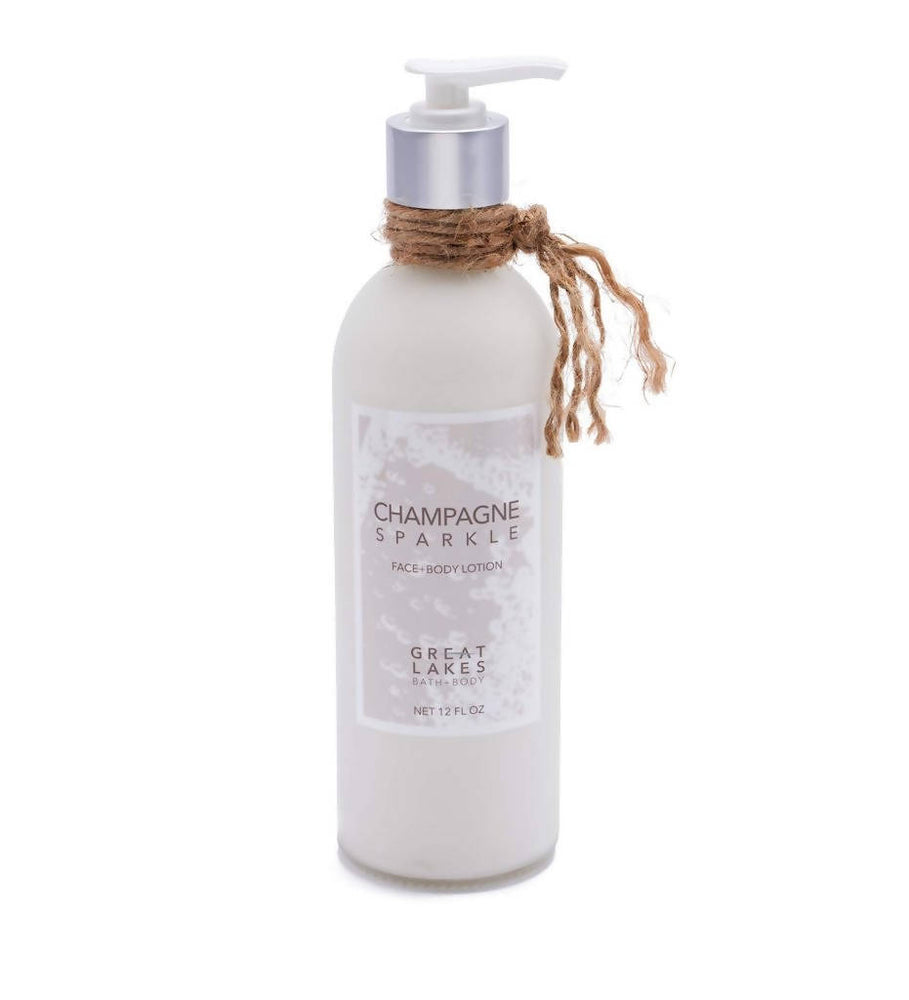 Champagne Sparkle Face and Body Lotion - 12 fl oz.