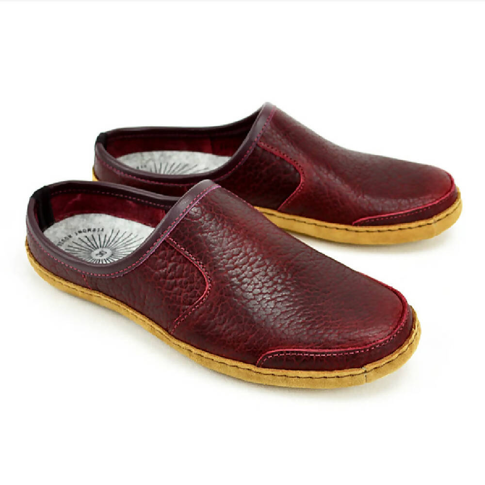 Vermont House Shoes: Mule - Chili