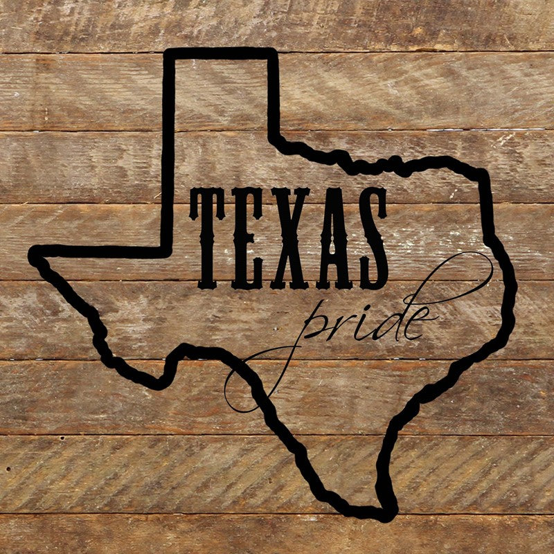 Texas pride (outline of Texas) / 10