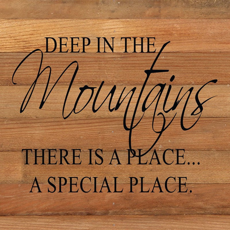 Deep in the mountains there is a place...a special place. / 14