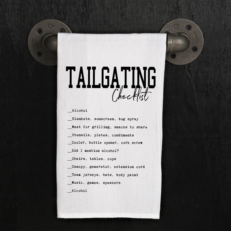 Tailgating checklist