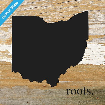 
                  
                    Load image into Gallery viewer, Roots / 10&amp;quot;x10&amp;quot; Reclaimed Wood Sign
                  
                