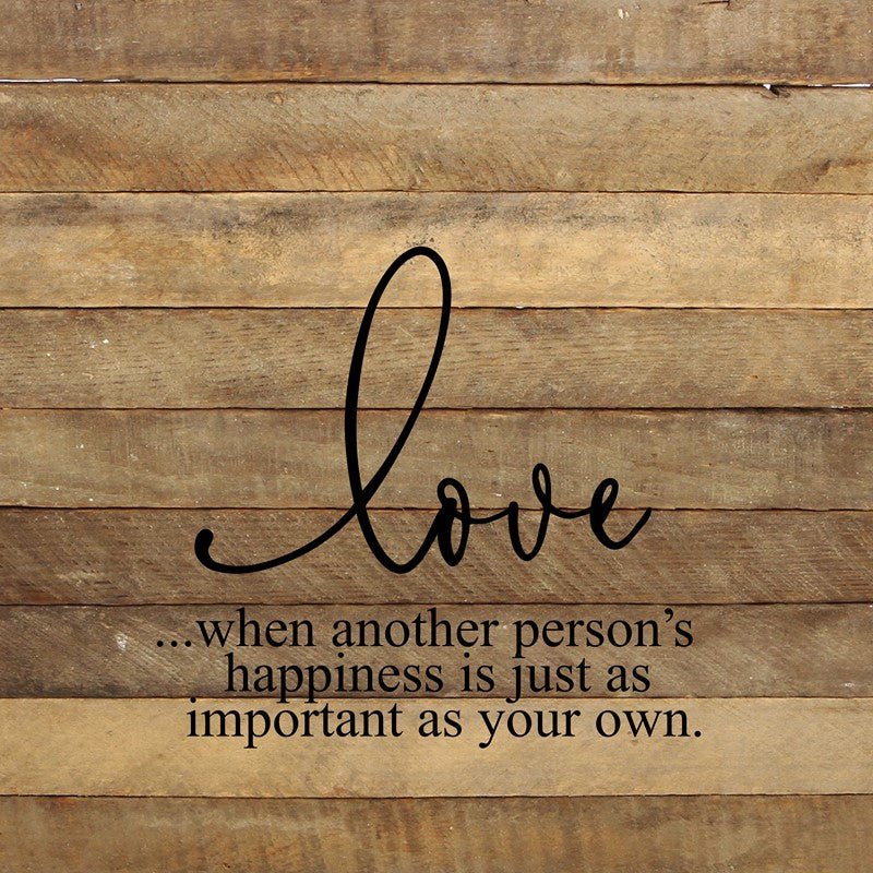 Love... when another person's happiness is just as important as your own. / 28