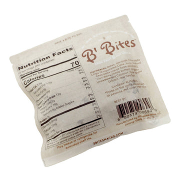 Almond Chocolate, Candy Coconut Snack Bites - Vegan and Gluten Free 1.9oz |8Pk