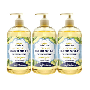 
                  
                    Load image into Gallery viewer, Natural Hand Soap (3-Pack) 16 fl oz.
                  
                