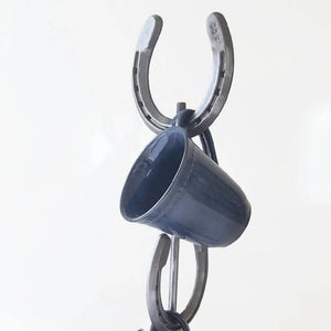
                  
                    Load image into Gallery viewer, Rustic Horseshoe Mug Holder- The Heritage Forge
                  
                