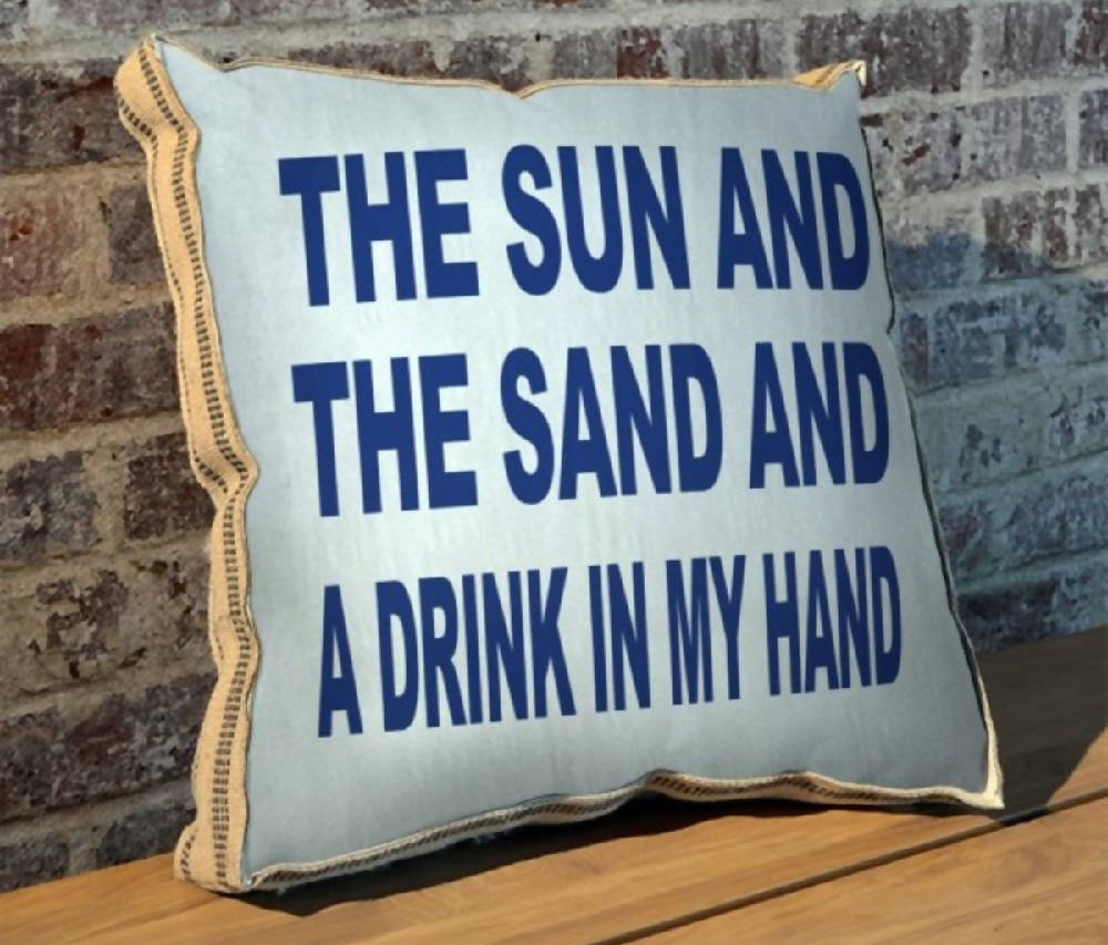 The Sun & The Sand Pillow