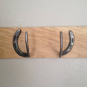 
                  
                    Load image into Gallery viewer, Rustic Horseshoe Hooks and Hangers - The Heritage Forge
                  
                