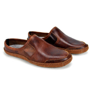 
                  
                    Load image into Gallery viewer, Vermont House Shoes: Mule - Tobacco
                  
                