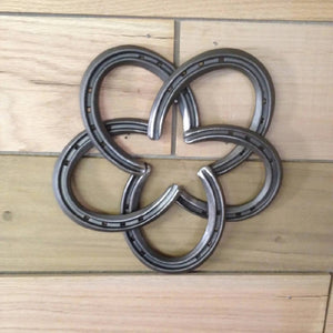 
                  
                    Load image into Gallery viewer, Rustic Horseshoe Star - The Heritage Forge
                  
                