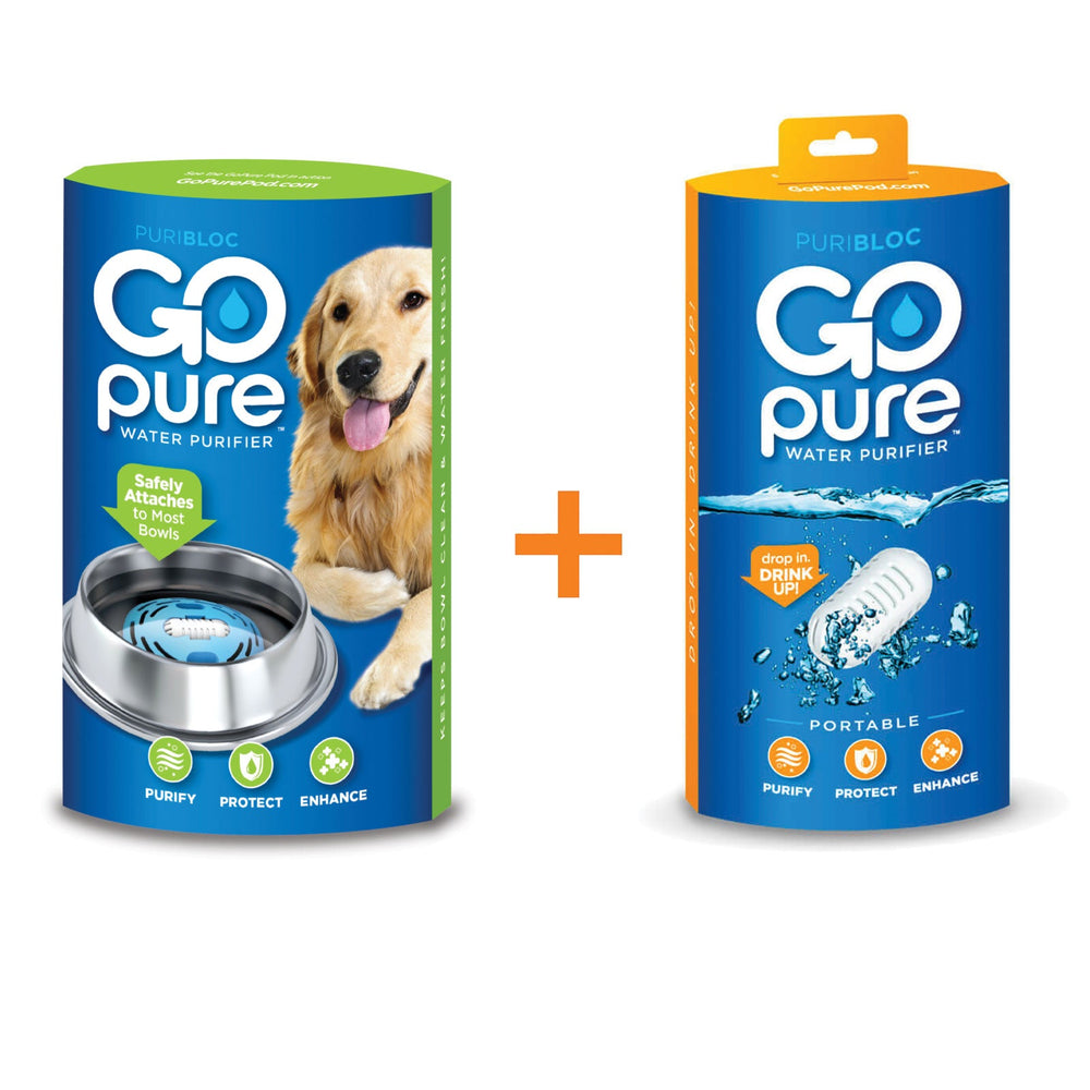 GOpure Pod Water Purifier Pet Pack (Pod Plus Pet)