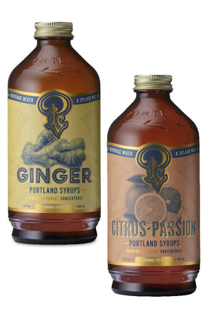
                  
                    Load image into Gallery viewer, Ginger and Citrus Passion Fruit Syrup SET/2
                  
                