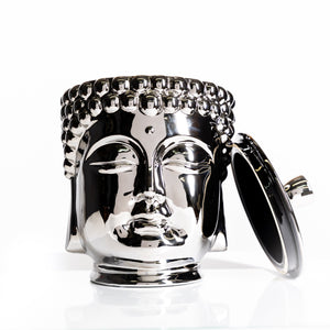 
                  
                    Load image into Gallery viewer, Silver Grande Buddha Candle
                  
                