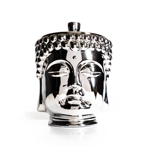 
                  
                    Load image into Gallery viewer, Silver Grande Buddha Candle
                  
                