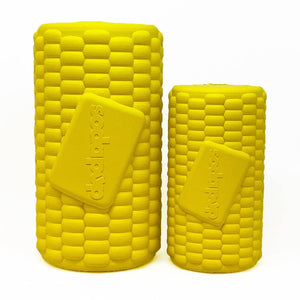 
                  
                    Load image into Gallery viewer, Corn on the Cob Durable Rubber Treat Dispenser
                  
                