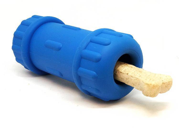 
                  
                    Load image into Gallery viewer, ID Bone Durable Rubber Chew Toy and Treat Dispenser
                  
                