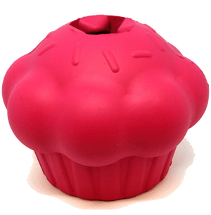 
                  
                    Load image into Gallery viewer, Cupcake Durable Rubber Chew Toy &amp;amp; Treat Dispenser
                  
                