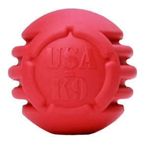 
                  
                    Load image into Gallery viewer, USA-K9 Stars and Stripes Ultra-Durable Rubber Chew Ball
                  
                