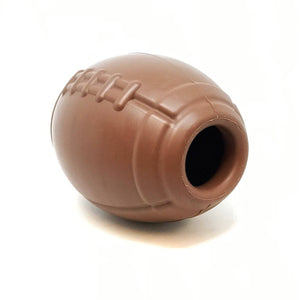 
                  
                    Load image into Gallery viewer, Football eDispenser Durable Rubber Chew Toy and Treat Dispenser
                  
                