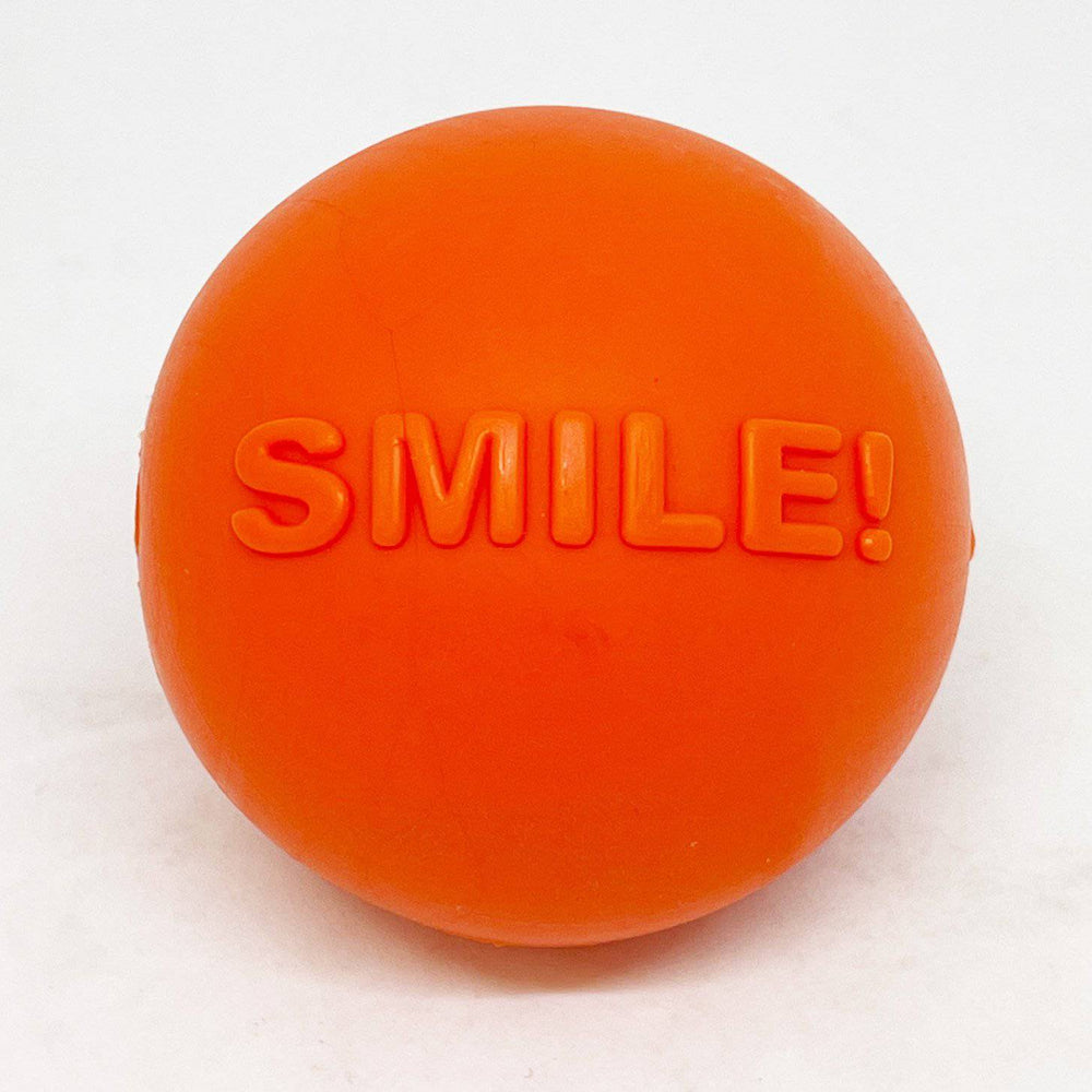 
                  
                    Load image into Gallery viewer, Smile Ball Ultra Durable Synthetic Rubber Chew Toy &amp;amp; Floating Retrieving Toy
                  
                