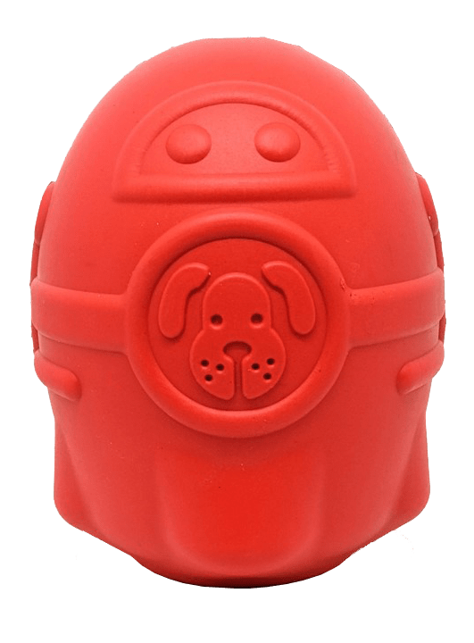 
                  
                    Load image into Gallery viewer, Rocketman Durable Rubber Treat Dispenser &amp;amp; Chew Toy
                  
                