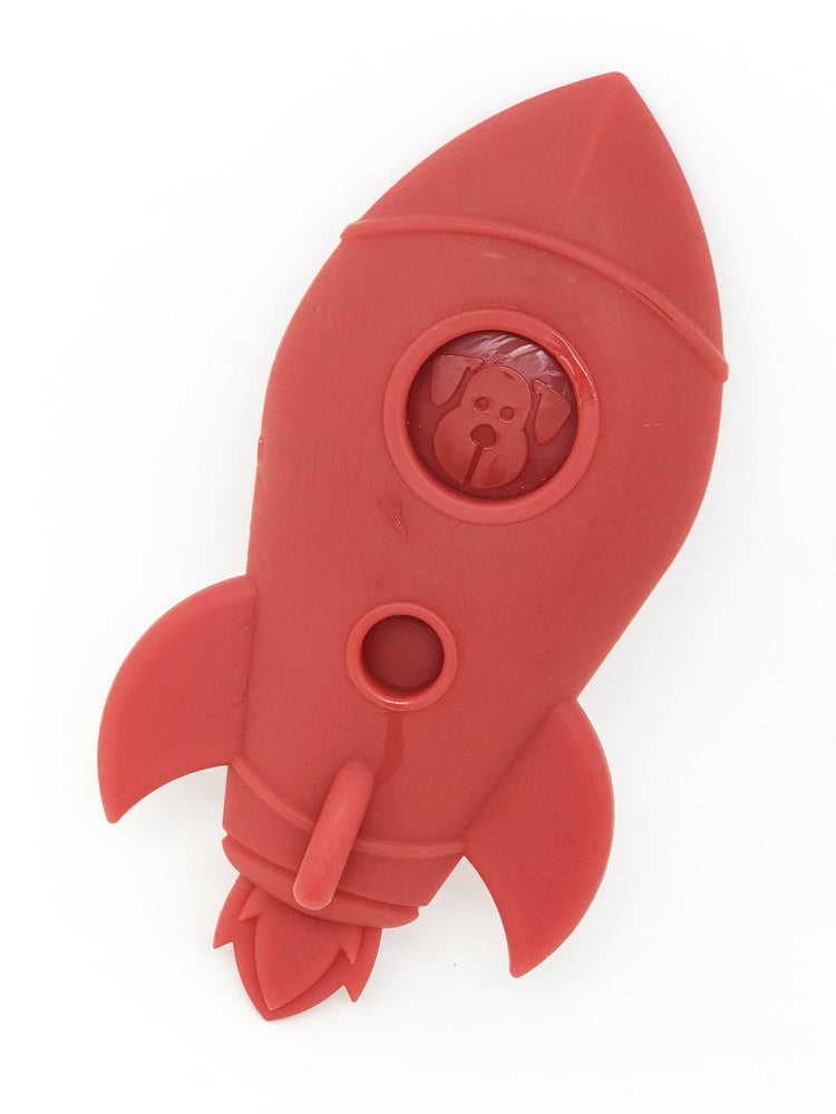 
                  
                    Load image into Gallery viewer, Rocket Ship Ultra Durable Nylon Dog Chew Toy
                  
                
