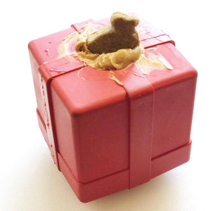 
                  
                    Load image into Gallery viewer, Gift Box Durable Rubber Chew Toy &amp;amp; Treat Dispenser
                  
                