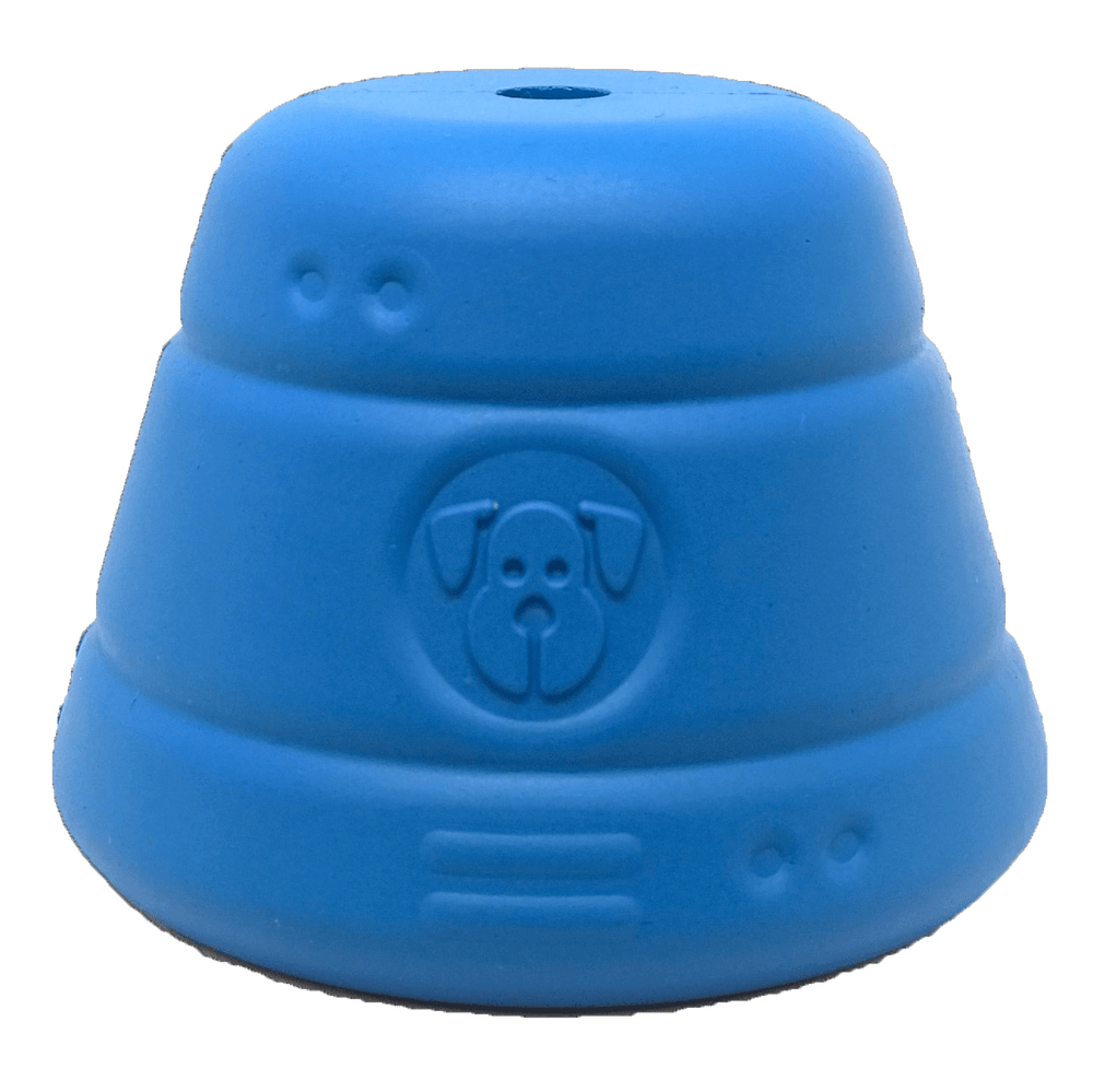 Space Capsule Durable Rubber Chew Toy & Treat Dispenser