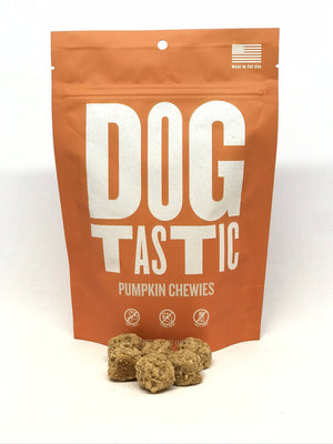
                  
                    Load image into Gallery viewer, Dogtastic Pumpkin Chewies Dog Treats
                  
                