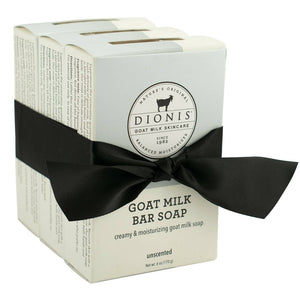 
                  
                    Load image into Gallery viewer, Dionis Unscented Goat Milk Bar Soap Bundle
                  
                