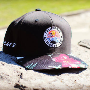 
                  
                    Load image into Gallery viewer, 2-Tone Floral Snapback Hat
                  
                