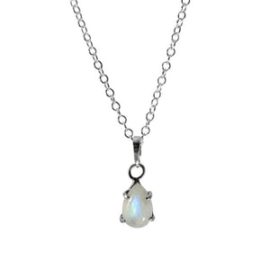 
                  
                    Load image into Gallery viewer, necklace moon pear pendant 2
                  
                