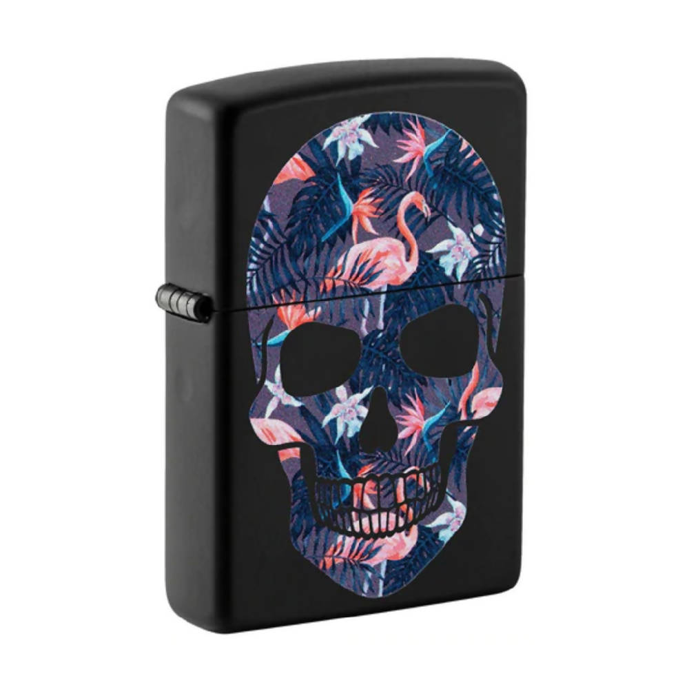 
                  
                    Load image into Gallery viewer, Flamingo Skull Lighter
                  
                