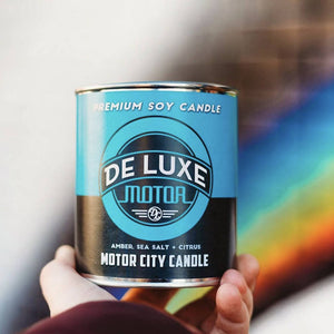
                  
                    Load image into Gallery viewer, De Luxe 100% Soy Candle - 13 oz
                  
                