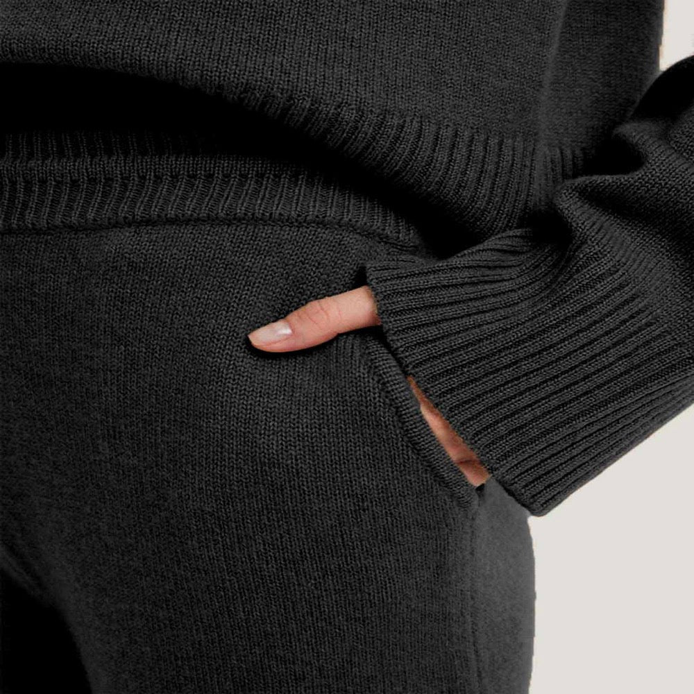 
                  
                    Load image into Gallery viewer, Wide-Leg 100% Yak Wool Pants
                  
                