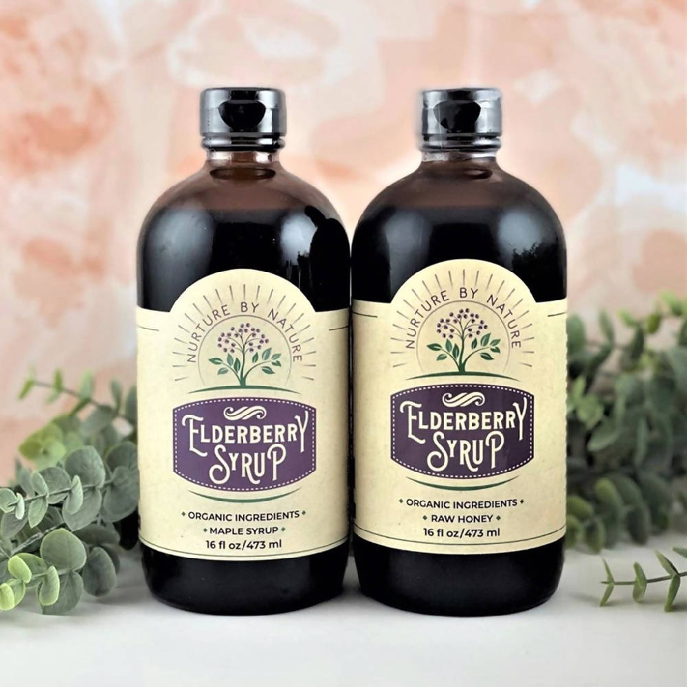 Elderberry Syrup 16oz (Honey)